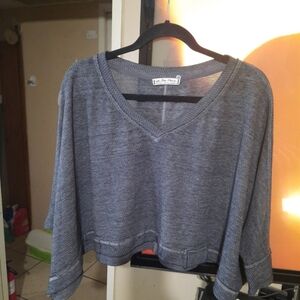Nwot free people we the free waffle knit long sleeve size xsmall